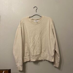 Cream Crewneck Sweatshirt